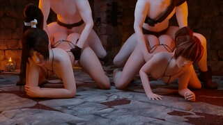 8-18 | Daily SFM &amp;amp; Blender 3D Порно Чоң Ысык Сиськи