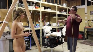 Christy Love Nude Rajoituksiin Sidottu Kädet Rintojen